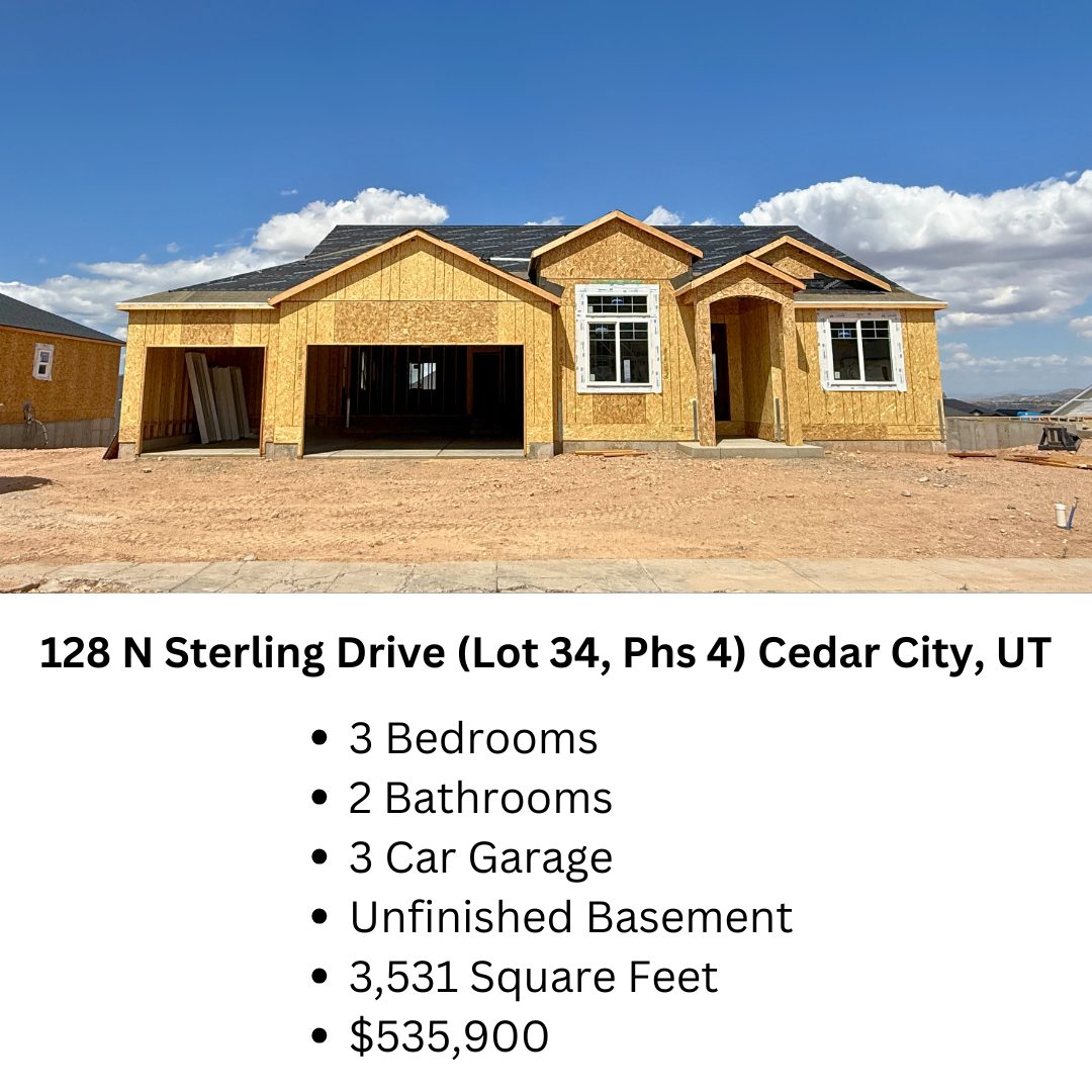 Cedar City Home For Sale